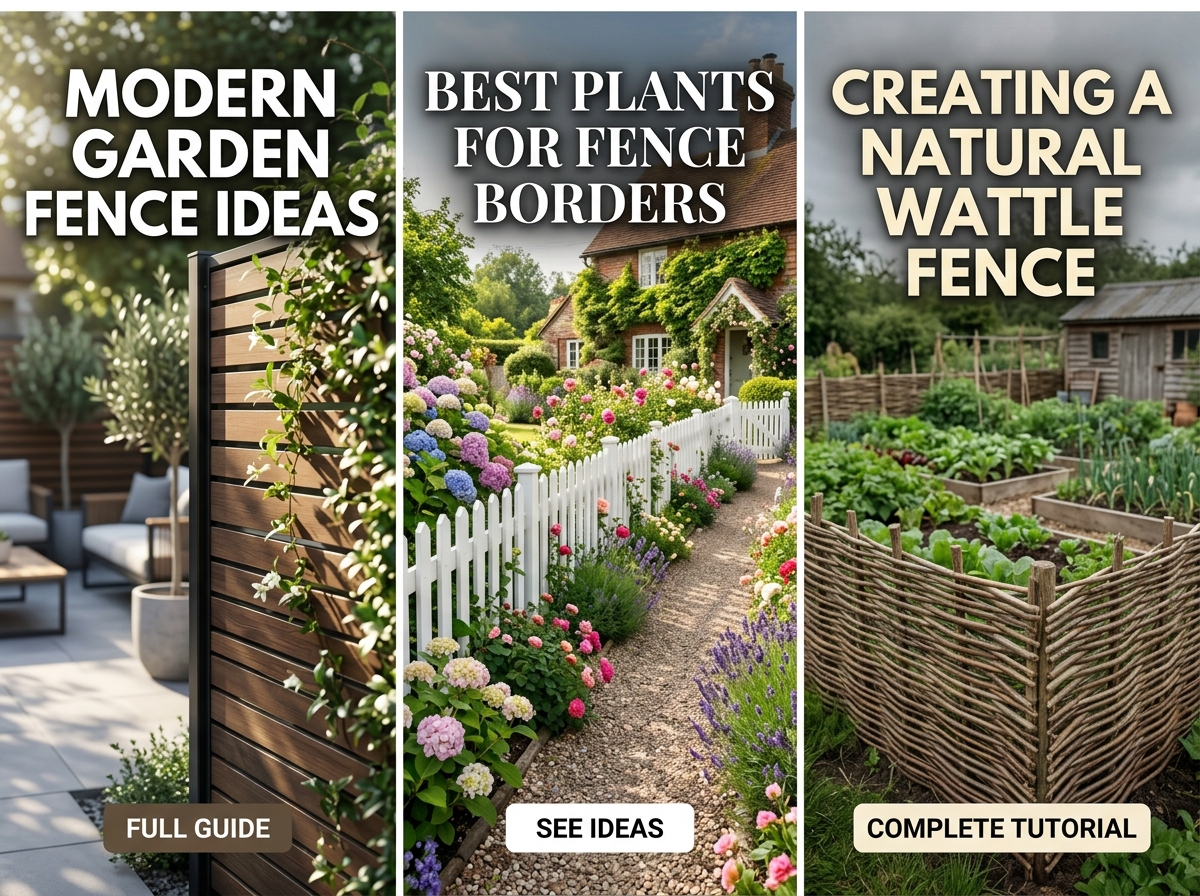 Garden Fence Ideas