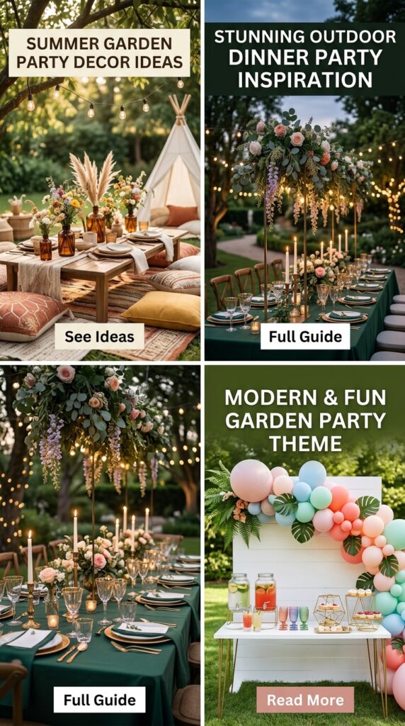 Garden Party Decorations