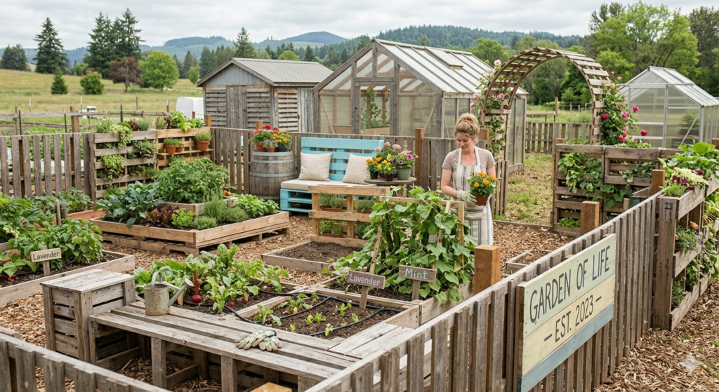 Pallet Projects Garden