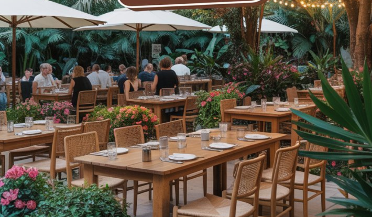 Garden Restaurant Design Outdoor