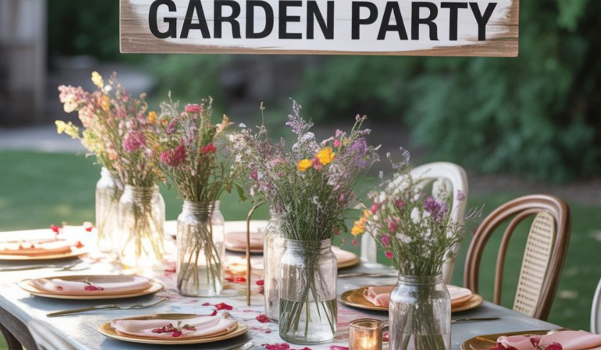 Décorations de Garden Party