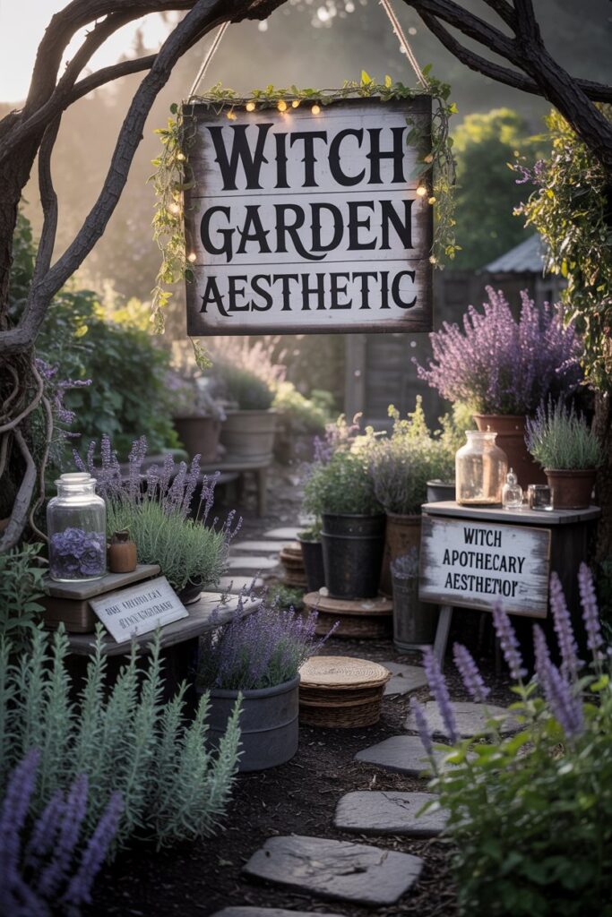 Witch Garden Aesthetic