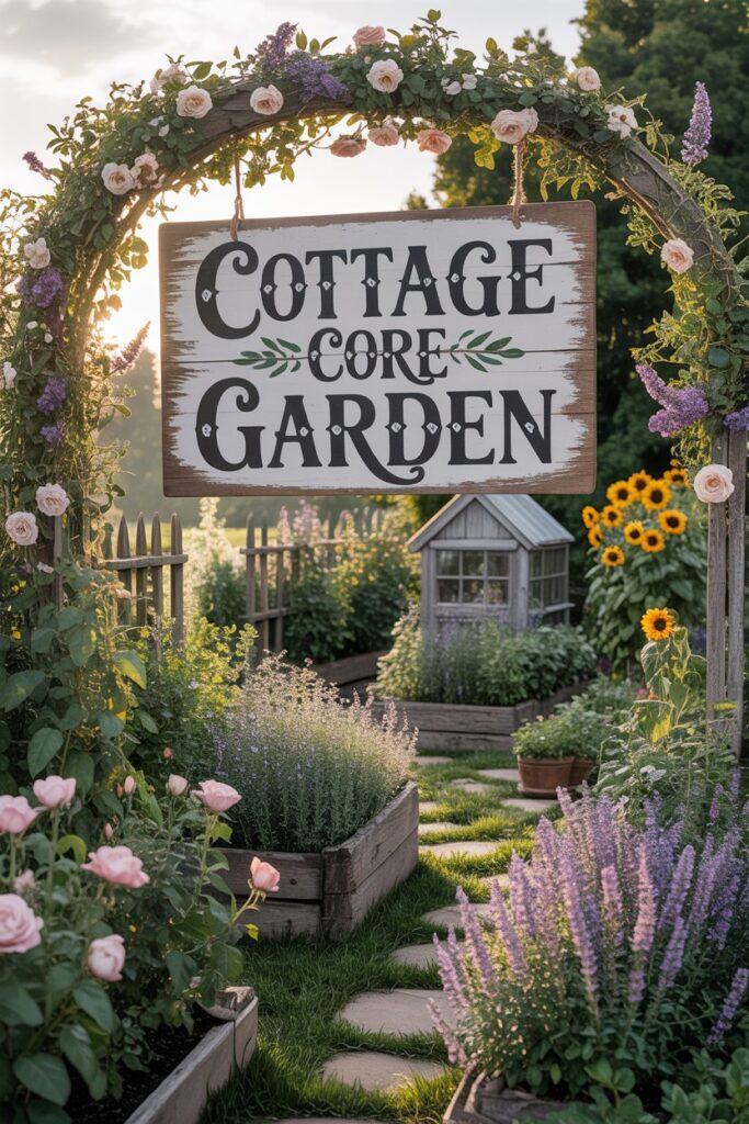 Cottage Core Garden