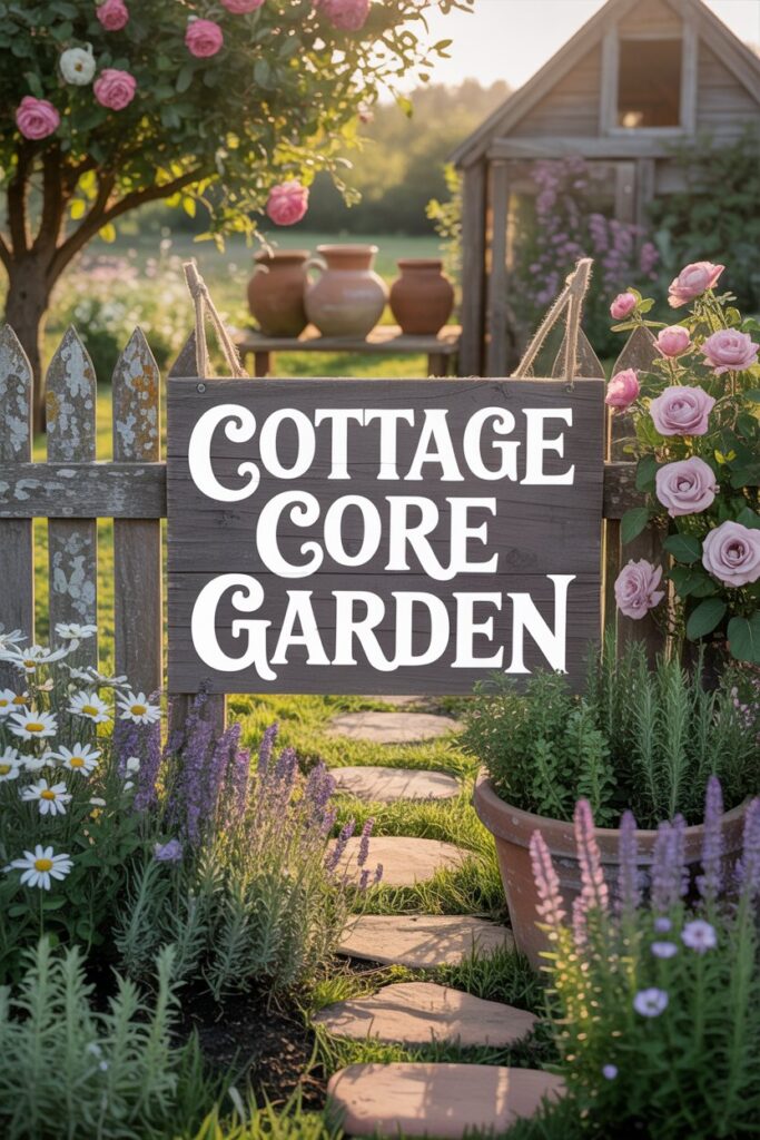 Cottage Core Garden
