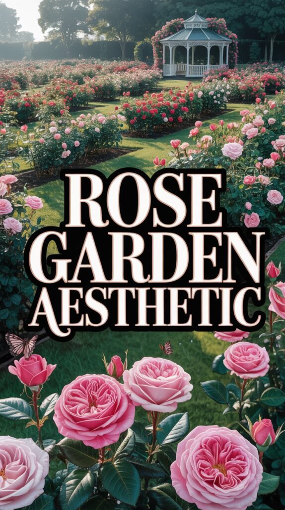 Rose Garden Aesthetic