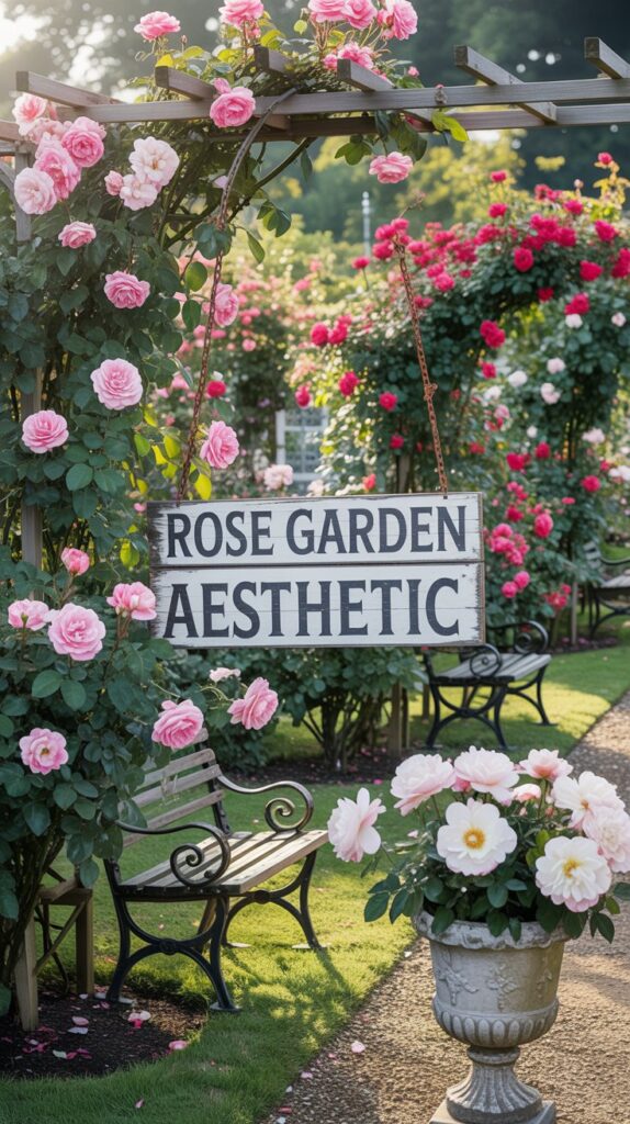 Rose Garden Aesthetic