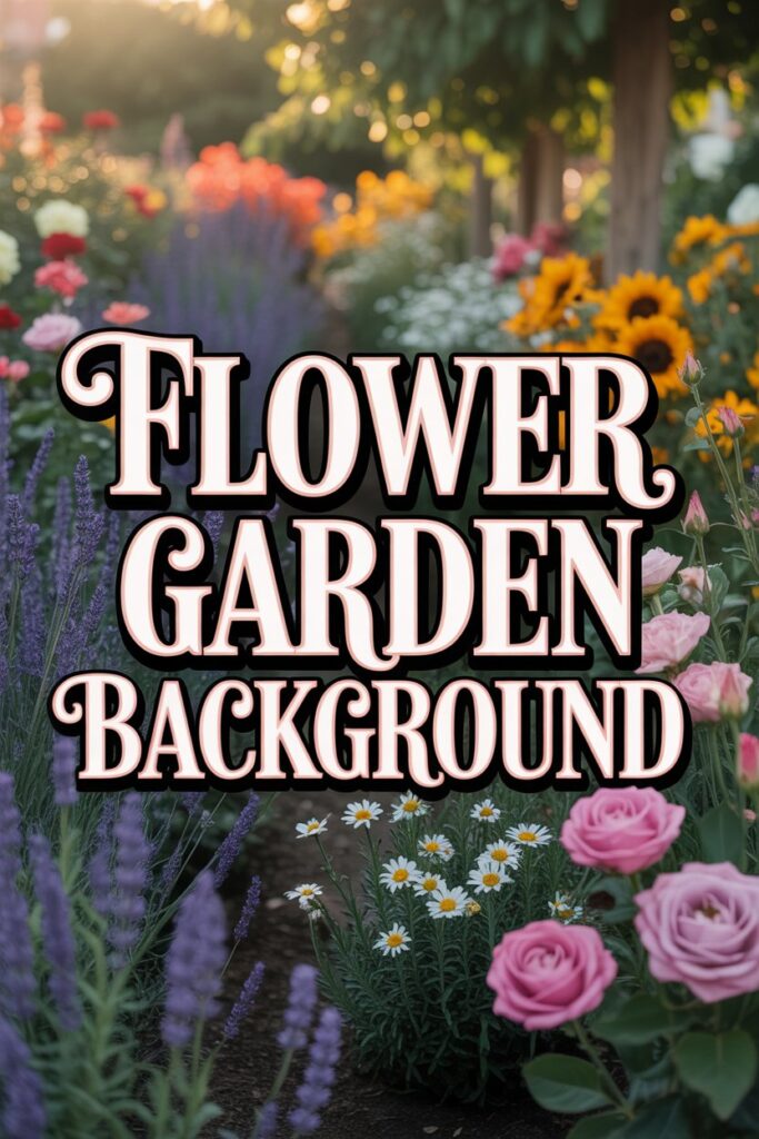 Flower Garden Background