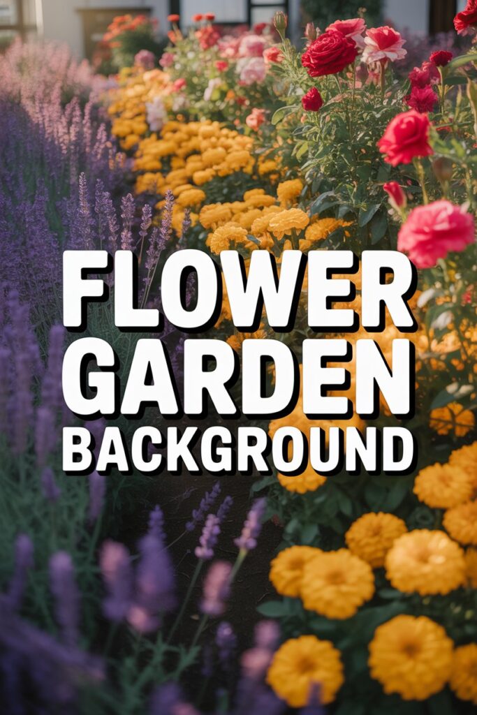 Flower Garden Background