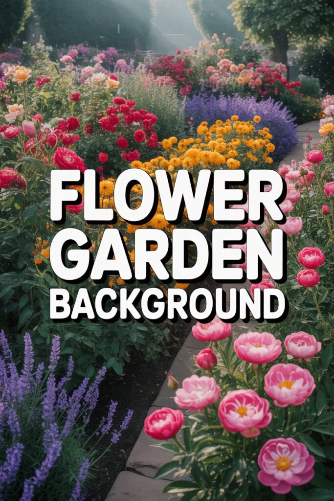 Flower Garden Background