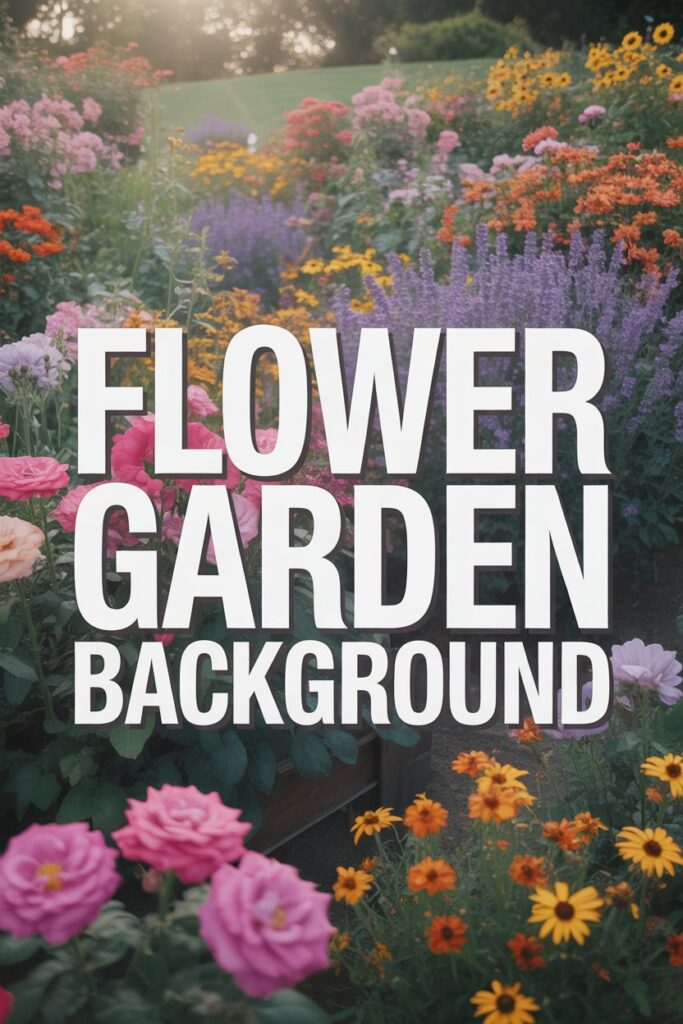 Flower Garden Background