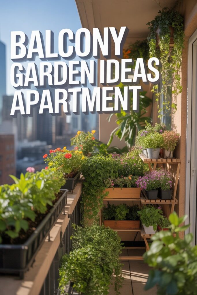 Balcony Garden Ideas Apartment