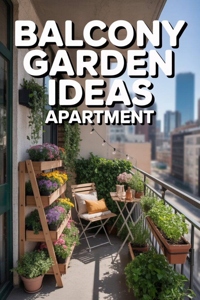 Balcony Garden Ideas Apartment