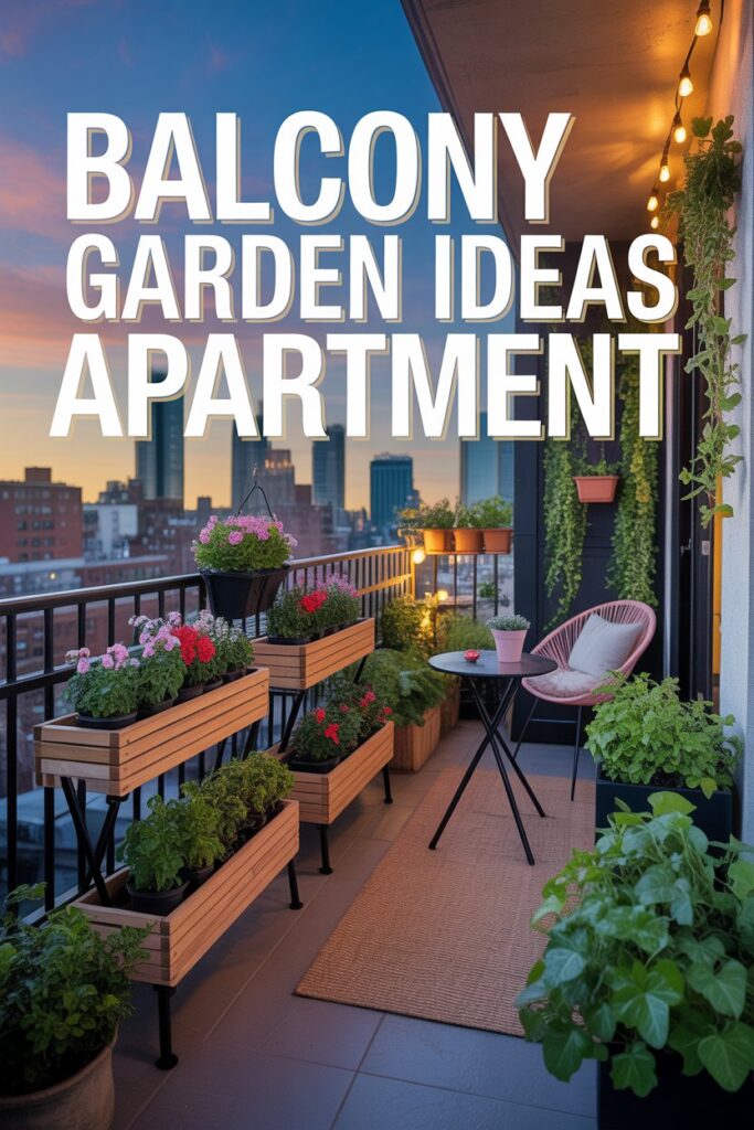 Balcony Garden Ideas Apartment