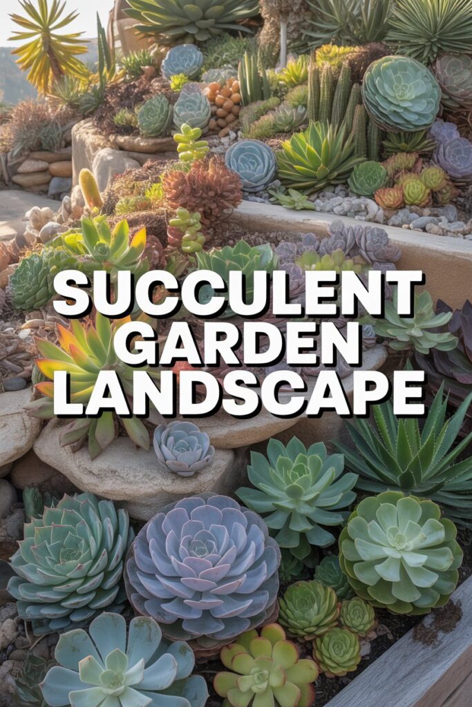 Succulent Garden Landscape