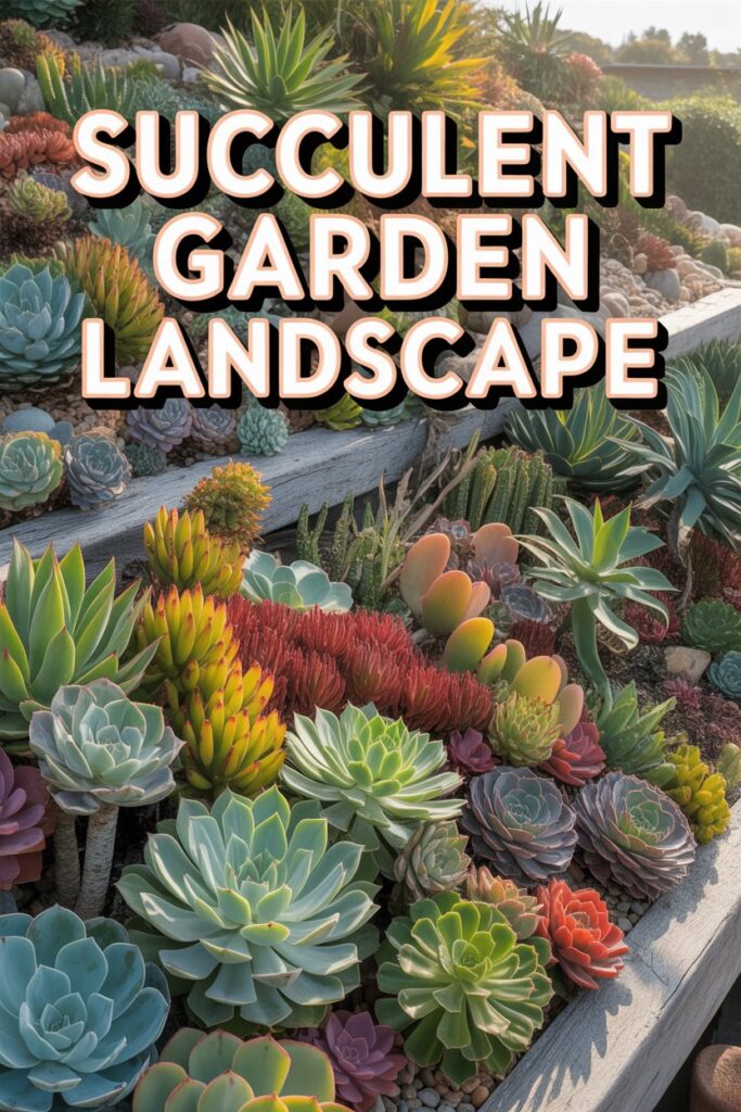 Succulent Garden Landscape