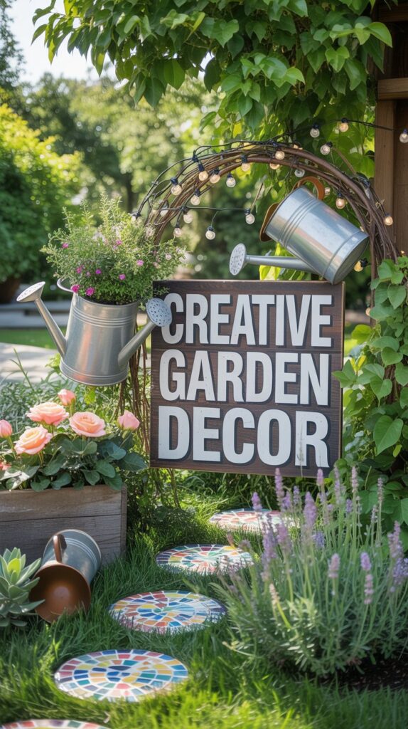 Creative Garden Decor