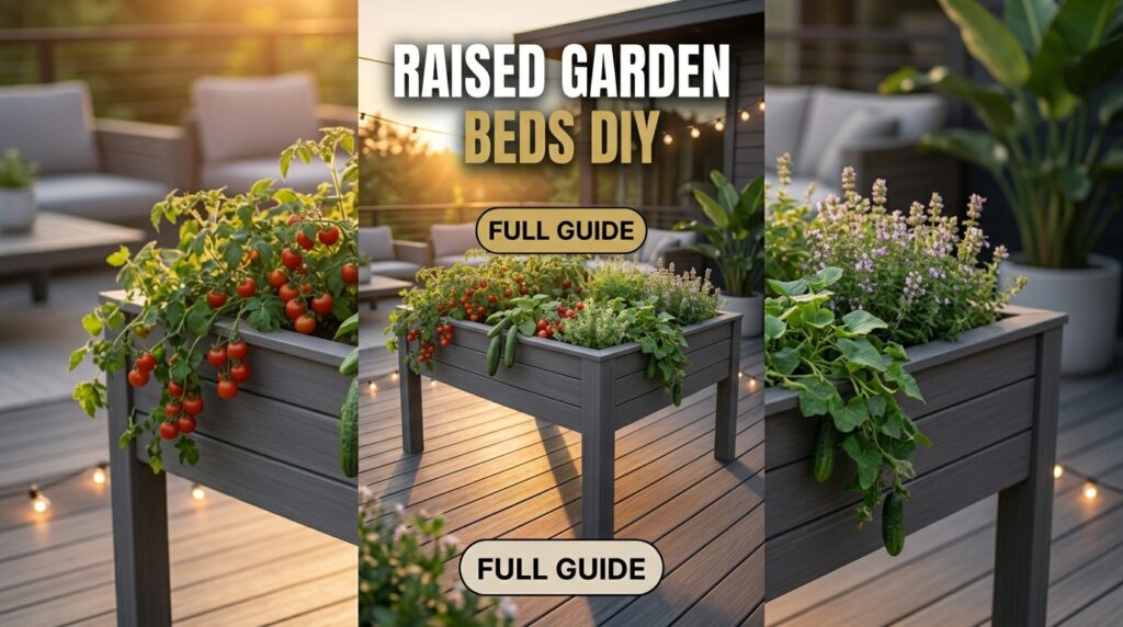 Raised Garden Beds DIY