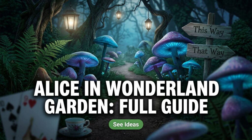 Alice in Wonderland Garden