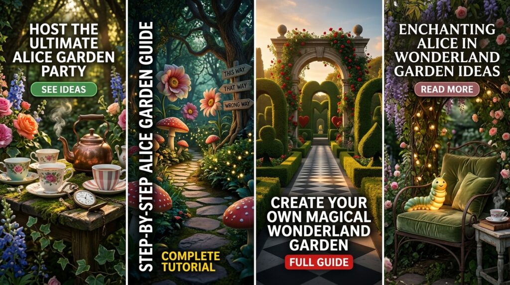 Alice in Wonderland Garden