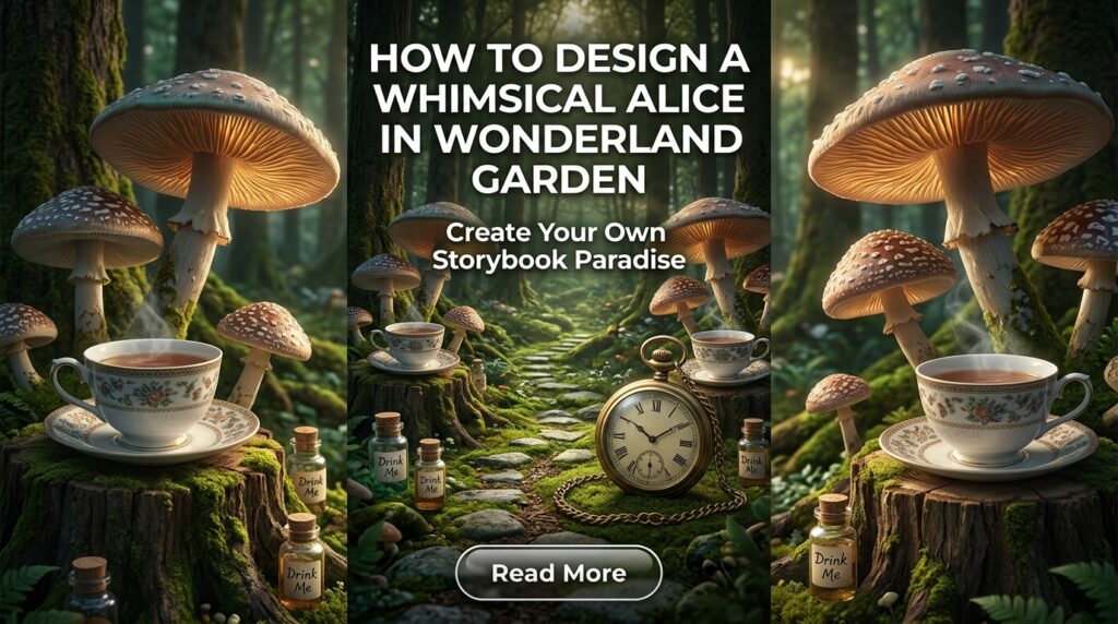 Alice in Wonderland Garden
