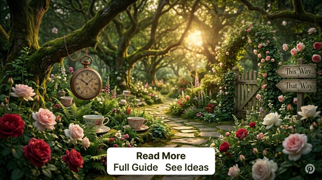 Alice in Wonderland Garden