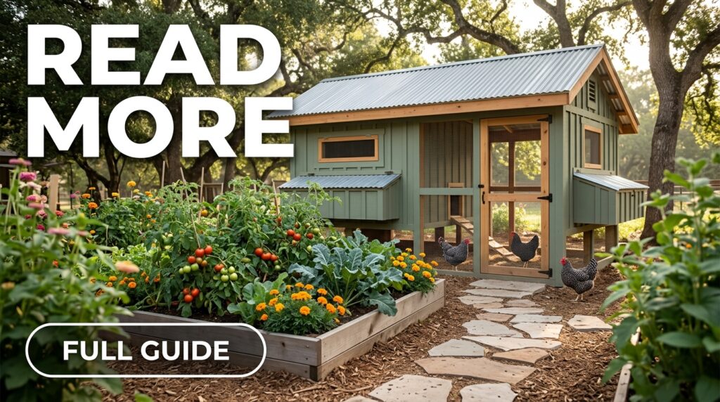 Chicken Coop Garden