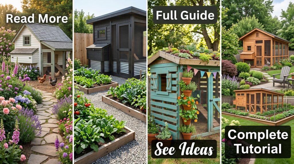 Chicken Coop Garden