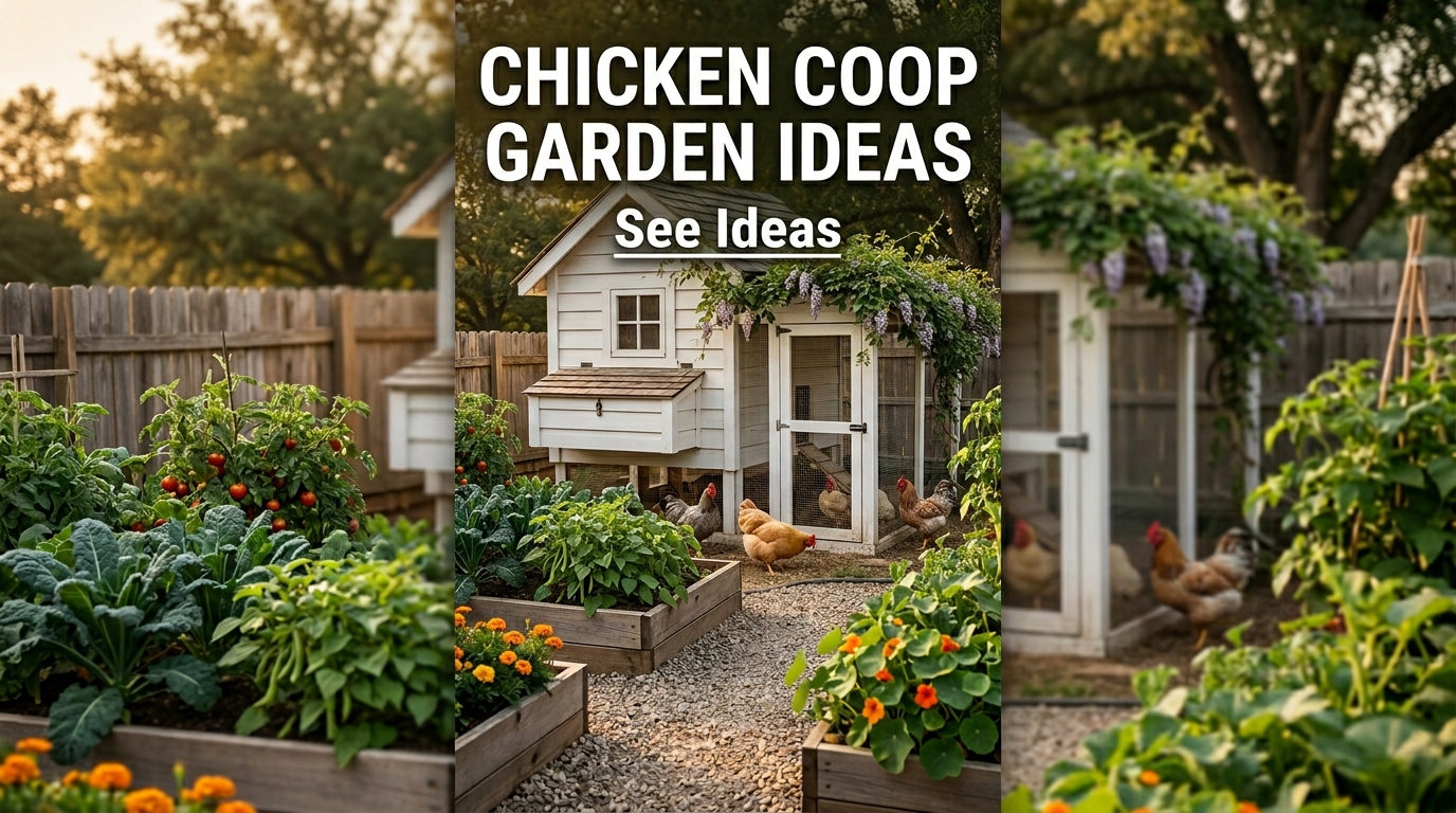 Chicken Coop Garden