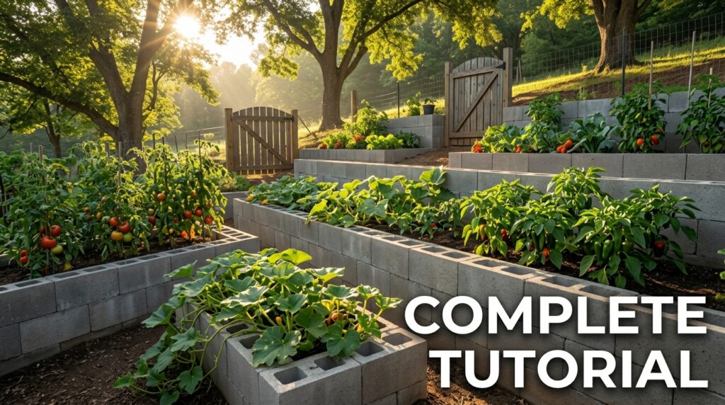 Cinder Block Garden