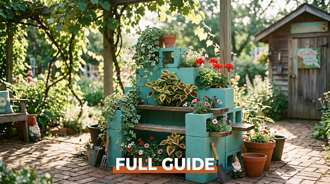 Cinder Block Garden