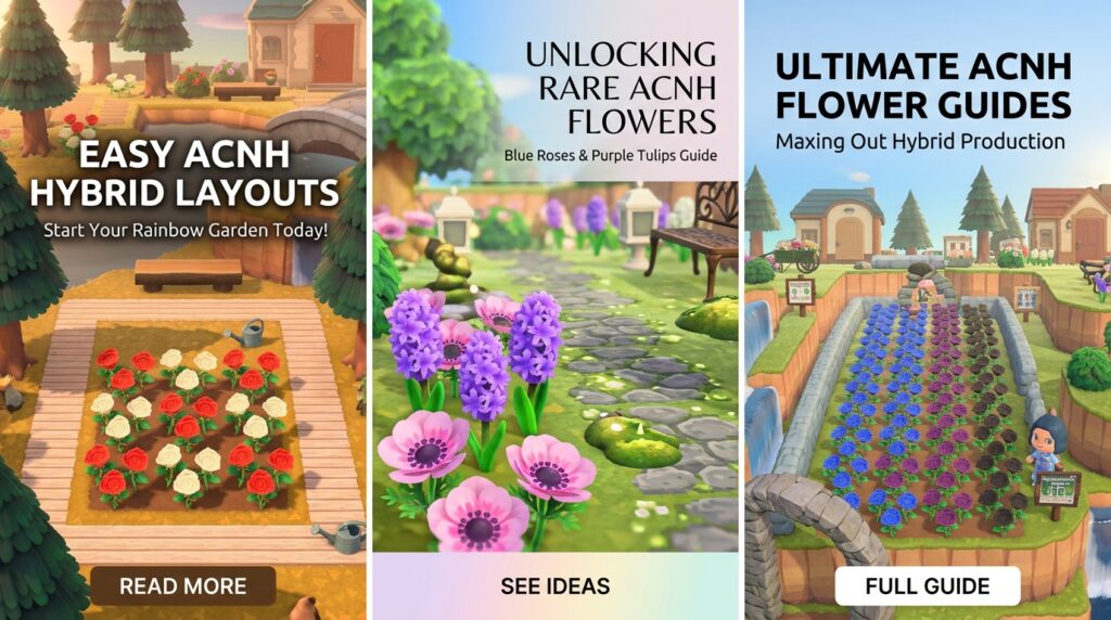 ACNH Flower Breeding Garden