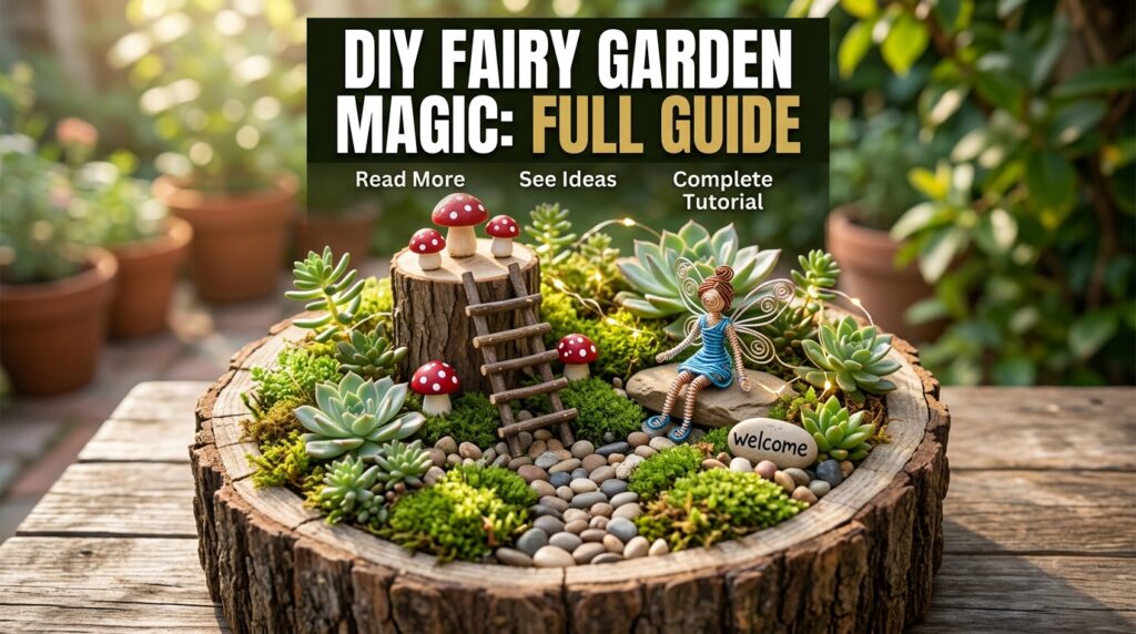 DIY Fairy Garden