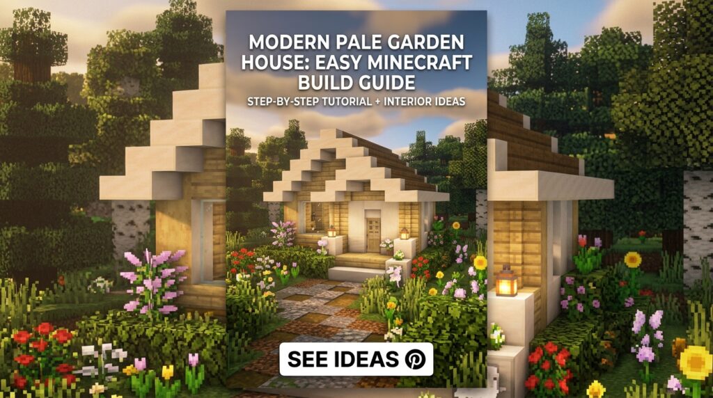 Pale Garden House Minecraft
