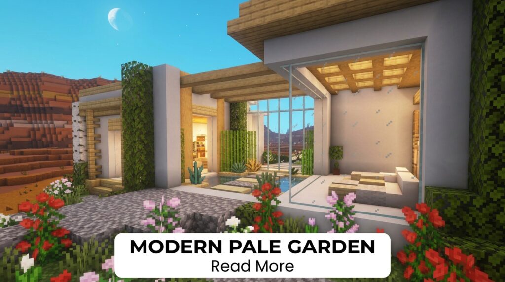 Pale Garden House Minecraft