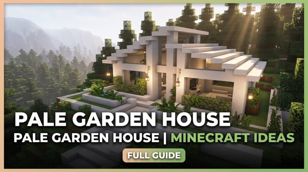 Pale Garden House Minecraft