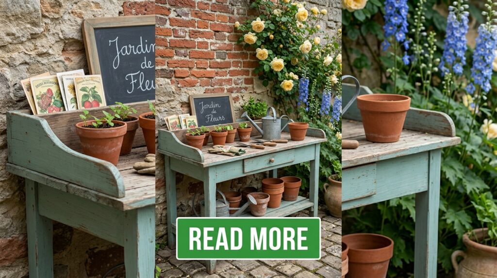 French Country Garden Patio