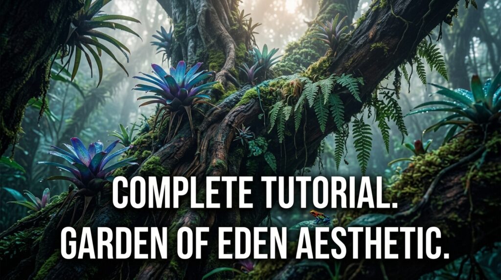 Garden of Eden Aesthetic