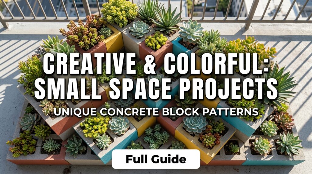 Concrete Block Garden Beds