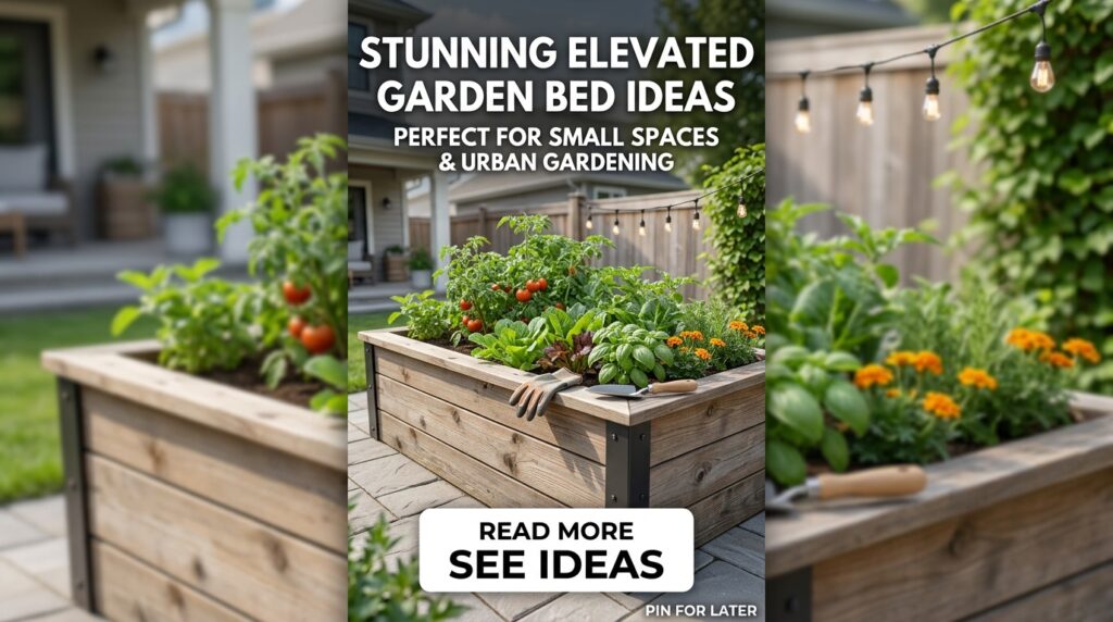 elevated garden bed