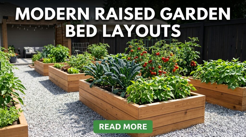 raised garden beds layout