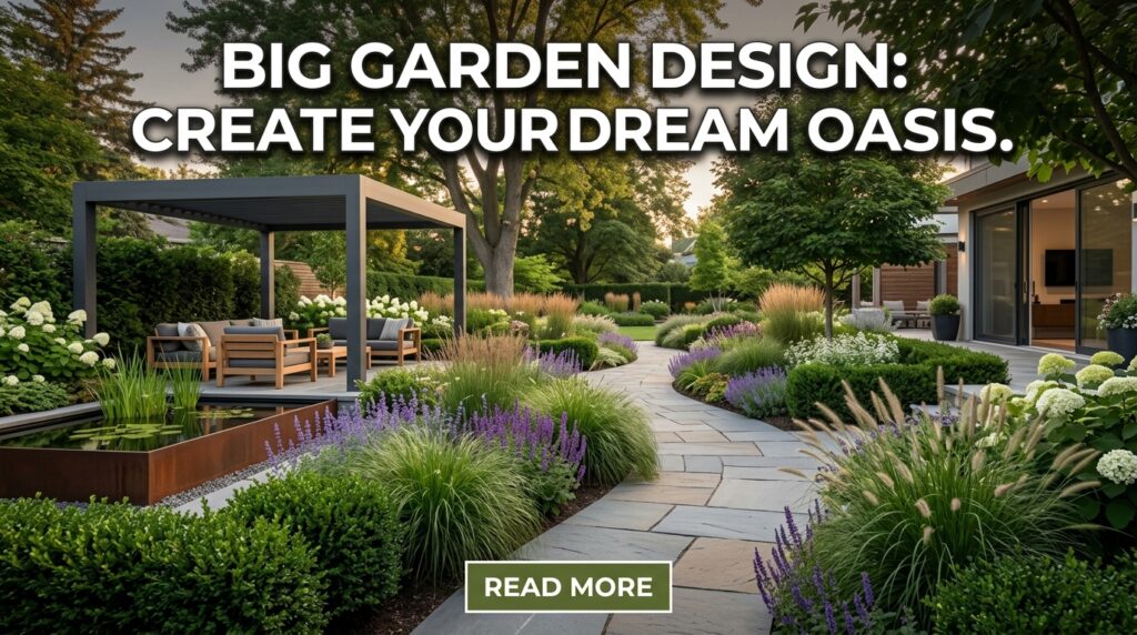 Big Garden Design Ideas