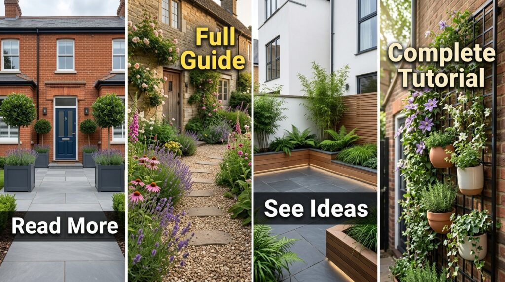 Small Front Garden Ideas UK