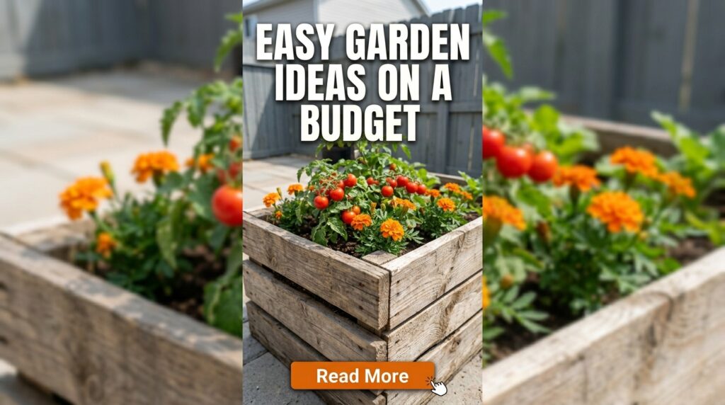 easy garden ideas on a budget