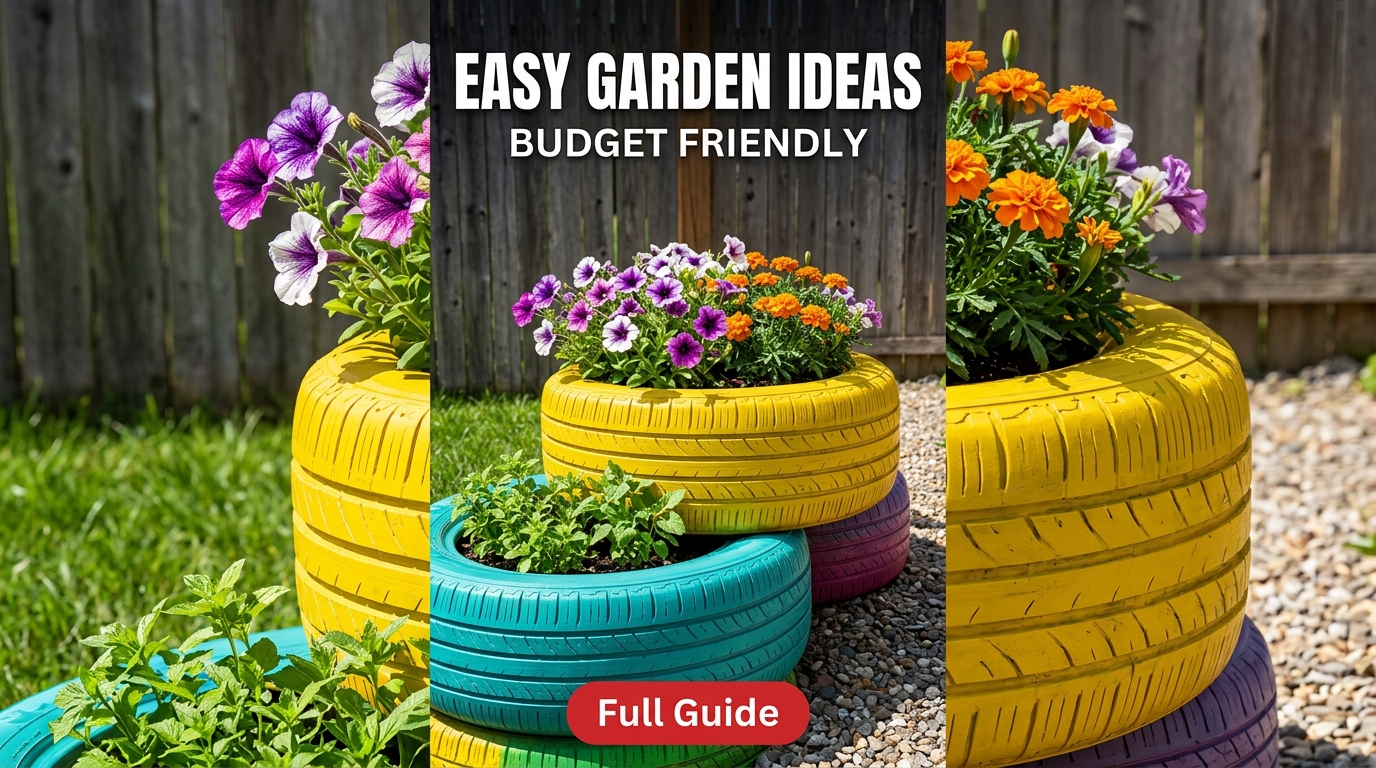 easy garden ideas on a budget