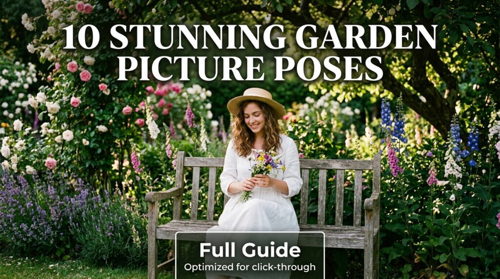 Garden Picture Poses