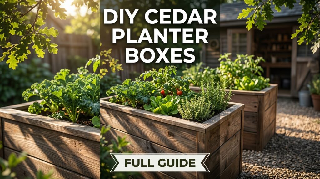 Garden Planter Boxes