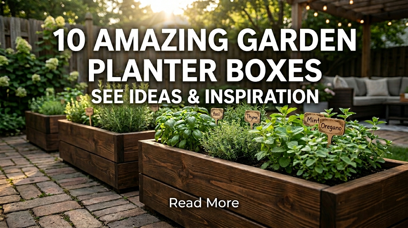 Garden Planter Boxes
