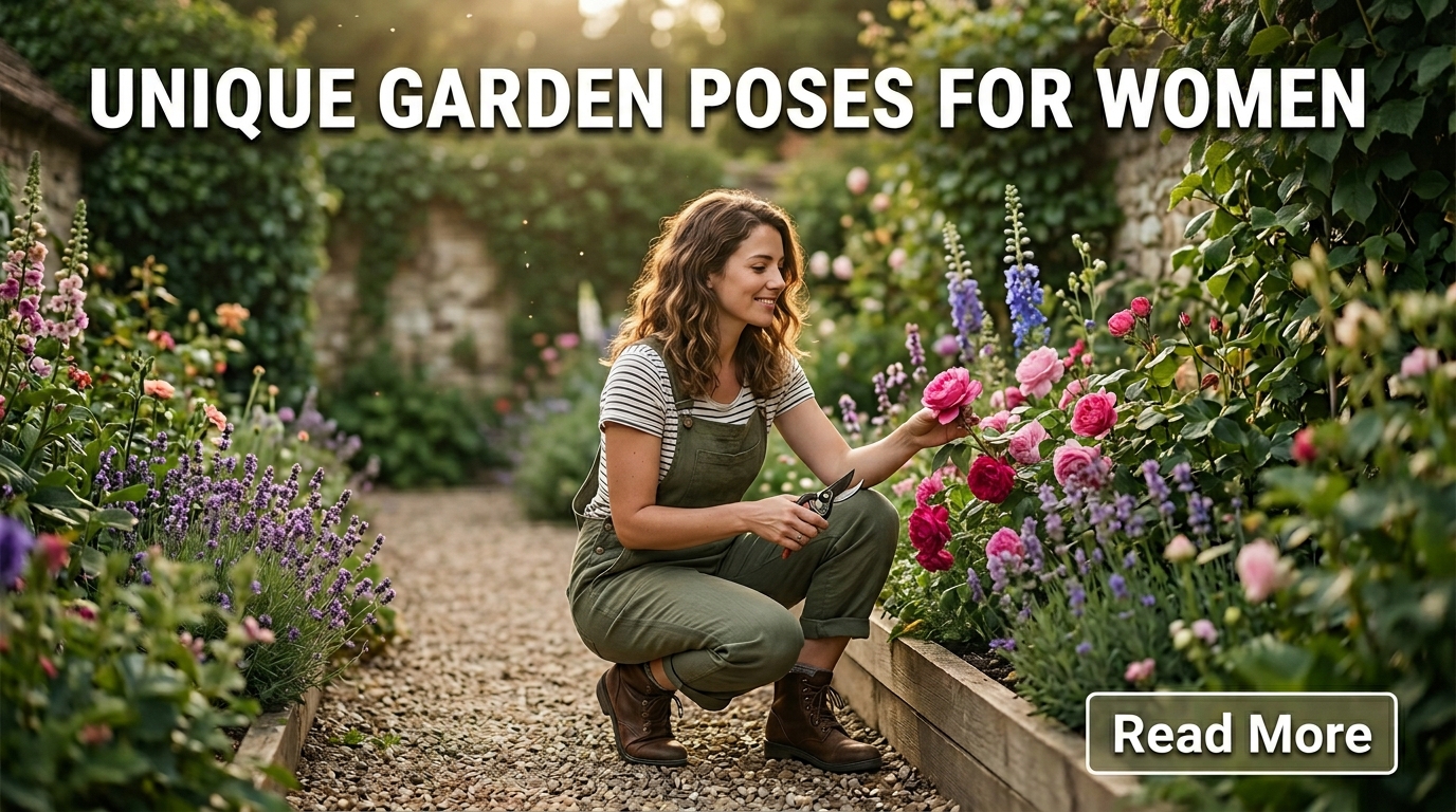 Garden Poses for Women
