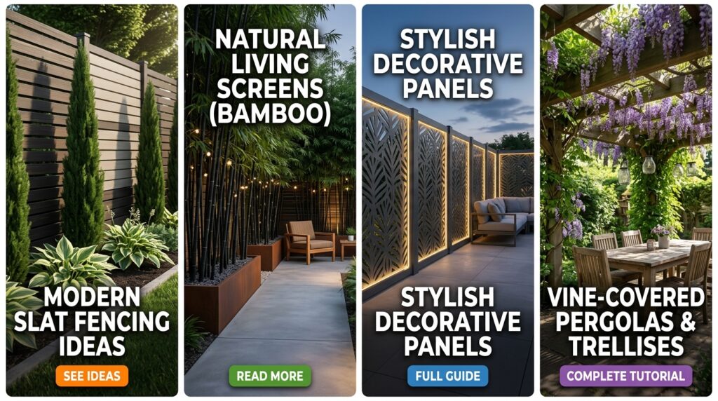 Garden Privacy Idea
