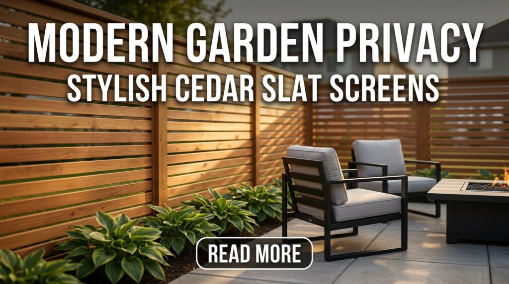 Garden Privacy Idea